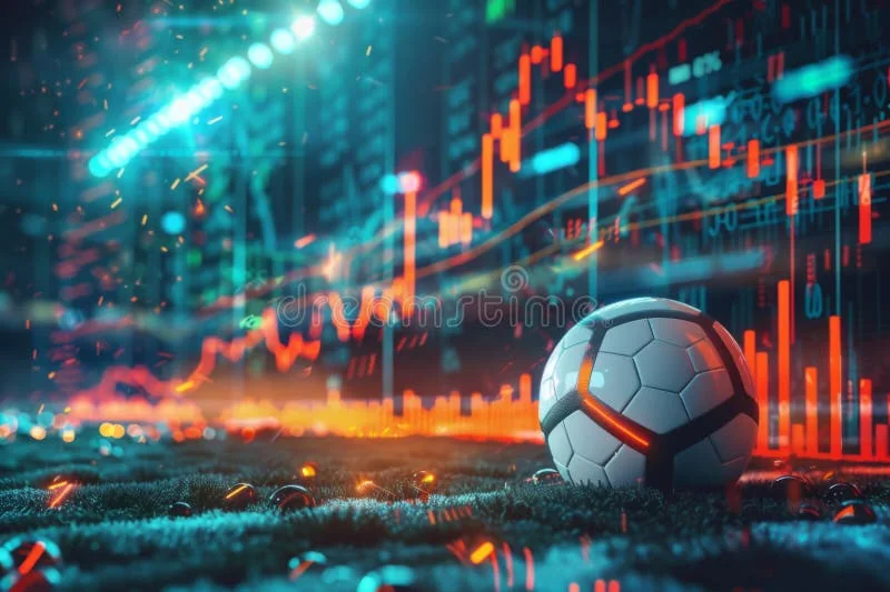 Pertandingan olahraga dengan fokus pada aksi di lapangan
